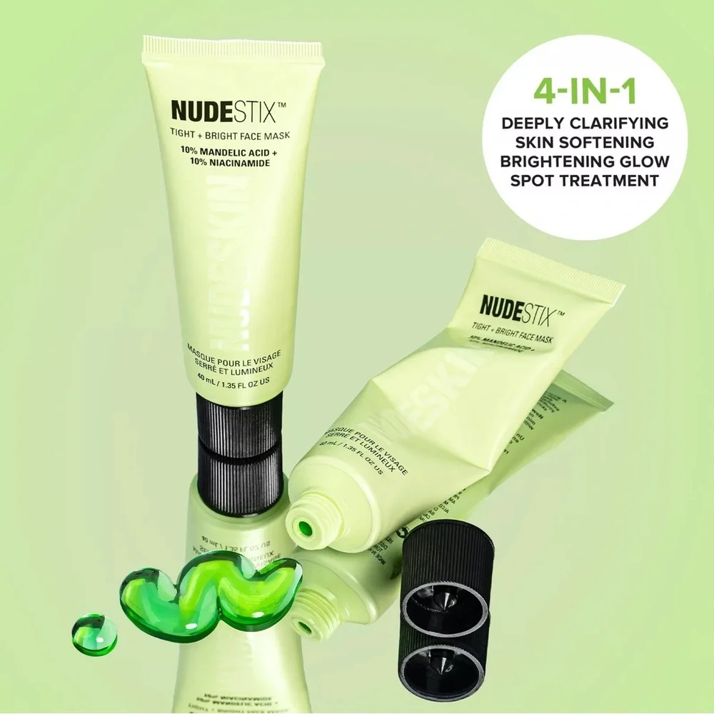 NUDESKIN Tight + Bright Face Mask-7ML